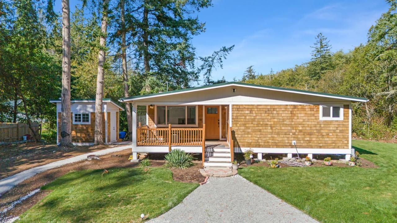 Relajate Y Recargate De Buena Vibra En Nuestras Cabanas De Camano Island Esterno foto